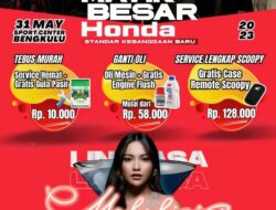 Honda Premium Matic Day AHM Bengkulu Hadirkan Mahalini