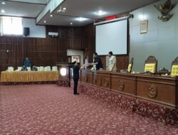 Gubernur Rohidin Sampaikan Nota Penjelasan Raperda Perubahan atas Perda Nomor 6 Tahun 2016