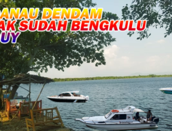 Hoax : Danau Dendam Tak Sudah Diramaikan Pencinta Speedboat 