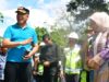 Bupati RL Samsul Lakukan Titik Nol Jalan Kota Padang