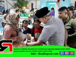 Gubernur Rohidin Ikut Berburu Jajanan di Festival Tabut