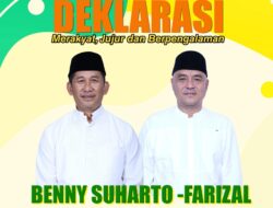 Cholesterol Band Dan Nirwana Lida Meriahkan Deklarasi Paslon Walikota Benny-Rizal