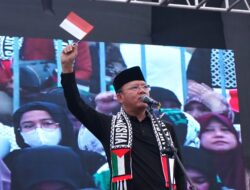 Pesan Gubernur Rohidin Dukung Aksi Peduli Palestina