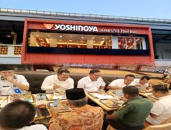 Resmi Dilaunching, Pj Walikota Bersama Jajarannya Jajal Menu Beef Bowl Yoshinoya Indonesia