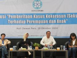 Dewan Pers Ingatkan Media Waspada Konten Kekerasan Seksual