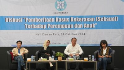 Dewan Pers Ingatkan Media Waspada Konten Kekerasan Seksual