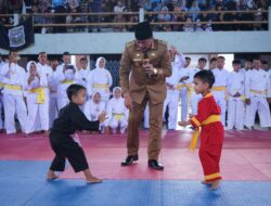 Pesan Plt Gubernur Di Open Turnamen Pencak Silat se Sumatera