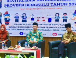 Pemprov Bengkulu Ajak Masyarakat Lestarikan Bahasa Daerah