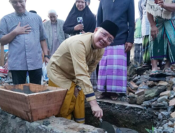 Peletakan Batu Pertama Musala Ibnu Sabil RL, Ini Doa Pengurus Ke Gubernur Bengkulu