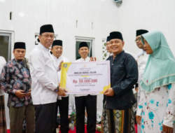 Pemprov Bengkulu Hibahkan Rp 50 Juta Ke Masjid Nurul Islam Seluma