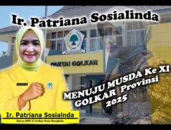 Patriana Sosialinda Panaskan Bursa Balon Ketua DPD Golkar Provinsi Bengkulu