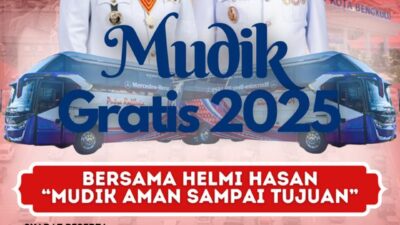 100 Tiket Mudik Gratis Disiapkan Gubernur Helmi Hasan, Ini Syaratnya