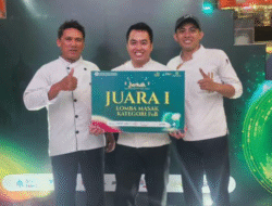 Tim Chef Lavenrice Raih Juara Pertama dalam Kompetisi Memasak Diversifikasi Pangan Bank Indonesia Bengkulu