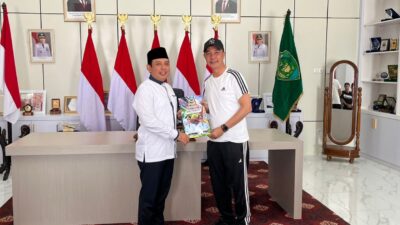 Sepakat Jalin MoU Paket Wisata, Bupati RL Fikri Temui Walikota Dedy Wahyudi