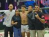 Legislator Asman Bangga Kemenangan KO Fighter Deni Arif Yang Selalu Didampinginya