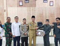 DPRD Mukomuko Sahkan 5 Perda Tahun 2025