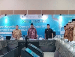 Rakorda TPID, Wagub Mian Optimis Bisa Pertahankan Inflasi Bengkulu 1,01 Persen YoY