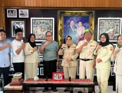 Plt Ketua PPM Bengkulu Oktarina Syafri Antini Bersama Pengurus Sowan Kediaman Mayjen Purn Afifuddin Thaib