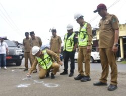 Bupati Fikri Resmikan Titik Nol 5 Ruas Jalan Wilayah Lembak