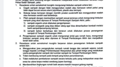 Surat Sakti Bang Dewa Atasi Serangan Sampah Kota Bengkulu