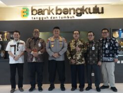 Optimalisasi Peningkatan PAD, Pimpinan dan Direksi Bank Bengkulu Terima Audiensi Wakapolda Dicky Sondani