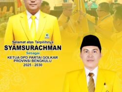 Rodi Ketua Fraksi Golkar Kota Berikan Selamat Samsu Rachman