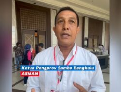 Asman Harap Olahraga Bengkulu Maju Ditangani Teuku Zulkarnaen