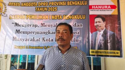 Reses, Legislator Usin Berkomitmen Kawal Program Layanam Dasar