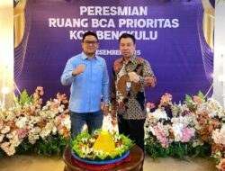 Ketum BPD HIPMI Bengkulu Hadiri Peresmian Ruang BCA Prioritas KCU Bengkulu