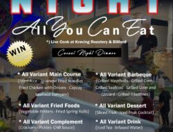 Sambut Tahun Baru, Kraving Roastery & Billiard Hadirkan Makanan Spesial, Live Musik dan Gratis Kembang Api