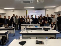 Ketua Umum Hipmi Bengkulu mengisi materi di Universitas Tokyo Jepang