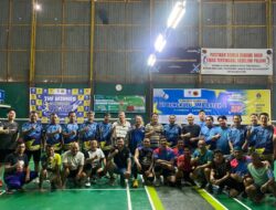 Pererat Silaturahmi, PB Bulu Angsa dan PBSI Benteng Gelar Sparing Sahabat di Lapangan JM Sawah Lebar