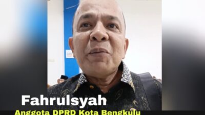 Banyak SPT Jukir Mati, Anggota DPRD Kota Bengkulu Fahrulsyah Rekomendasikan Uji Petik Ulang