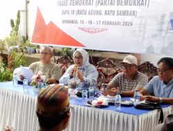 Reses, Reni Heryanti Legislator Ambil Alih Pemasangan Lampu Masjid Tanah Patah