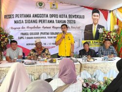 Reses Perdana Pintu Batu, Rodi Pakai Dana Pribadi Bantu 2 AC Masjid dan 1 Unit kWh Listrik Poskamling