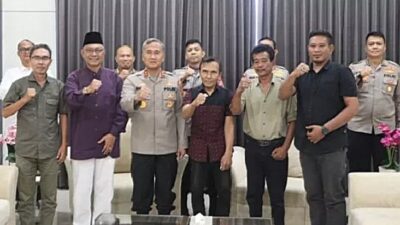 Temui Kapolda Bengkulu, KKT Bencoolen Minya Dukungan Festival Tabot 2026