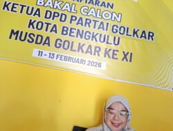 4 Bakal Calon Ketua DPD Golkar Kota Resmi Ambil Berkas Pencalonan