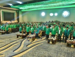 Jajaran Pengurus DPW PPP Bengkulu Duduk Barisan Depan Mukernas I Makasar