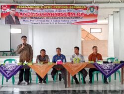 Tangani Keluhan Warga Soal Jalan Amblas, Andy Suhary Usulkan Rp 200 Juta Pada APBD 2026