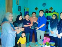 Komitmen Nyata Turunkan Angka Stunting, UBP Bengkulu Salurkan Bantuan Gizi di Ujan Mas