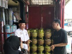 Atasi Kelangkaan Gas Melon, Disperdagrin Kota Bengkulu Sidak Sejumlah Pangkalan