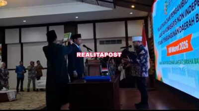 Gubernur Bengkulu Resmi Lantik Andaru Pranata Sebagai Komisaris Non Independen Bank Bengkulu