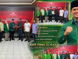 Estafet Konsolidasi Dibalik Gerak Cepat April Yones Nakhodai DPW PPP Bengkulu Demi Wujudkan Kejayaan PPP di Bumi Merah Putih