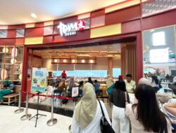 Opening, Tom Sushi Bencoolen Mall Bengkulu Siapkan Promo Spesial Mulai Tanggal 6-9 April
