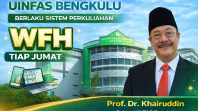 UINFAS Bengkulu Terapkan Kebijakan WFH Setiap Jumat, Efisiensi dan Adaptasi Geopolitik Jadi Alasan Utama