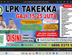 Catat Tahun Ini LPK Takeka Bengkulu Kantongi 500 Lowongan Kerja di Jepang