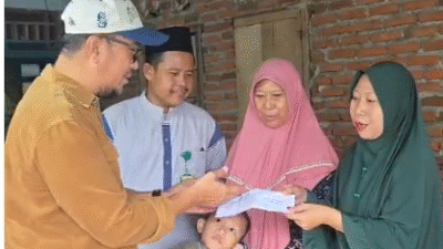 Ngadu Tak Pernah Dapat Bantuan, Kusmito Gunawan Cepat Salurkan Bantuan Pribadi dan Walikota