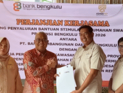 Bank Bengkulu Kembali Dipercaya Salurkan Program BSPS Tahun 2026
