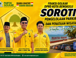 Pandangan Umum Fraksi Golkar Soroti Masalah Pengelolaan Parkir dan Penataan Wisata Pantai Panjang