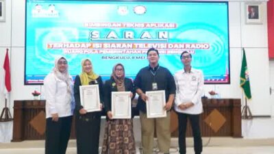 KPID Bengkulu Luncurkan Aplikasi SARAN, Perkuat Pengawasan Penyiaran Digital